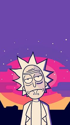 an image of rick from the simpsons