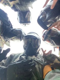 Motorcycle Group Aesthetic, Motorcycle Group Riding, Motorcycle Friend Group, Paintballing Aesthetic, Paintball Aesthetic Friends, Paint Ball Aesthetic, Paintball Aesthetic, Adrenaline Aesthetic, Paintball Ideas