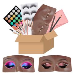 PRICES MAY VARY. The Perfect Aid to Practicing Makeup - Are you still struggle with makeup? Do you want to achieve make up perfection? If yes, our makeup face practice board with all in one make up kit is your best choice. Practice makeup eyes is mainly used for eye makeup, eyelash extensions, eyebrow tattoing and other exercises. It is very suitable for makeup artists and people who want to learn makeup. Practice makes perfect and without any harming your skin. Aibipo makeup practice board kit Makeup Mannequin, Mannequin Face, Practice Makeup, Makeup Practice, Beginner Eyeshadow, Oil Makeup Remover, Learn Makeup, Makeup Board, Brown Skin Makeup