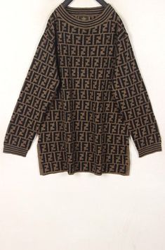 comming soon Fendi Womens Sweater, Luxury Jacquard Knit Sweater For Fall, Luxury Long Sleeve Jacquard Knit Sweater, Designer Crew Neck Winter Sweater, Designer Crew Neck Sweater For Winter, Luxury Winter Tops, Luxury Long Sleeve Fall Sweater, Luxury Crew Neck Fall Sweater, Luxury Crew Neck Sweater For Fall