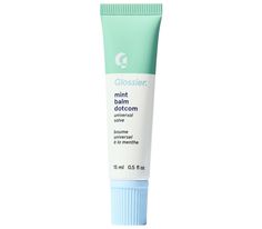 Glossier Mint Lip Balm, Glossier Balm Dotcom Mint, Mint Balm Dotcom, Blue Lip Balm, Glossier Lip Balm, Glossier Lip Gloss, Best Lip Gloss, Blue Lips