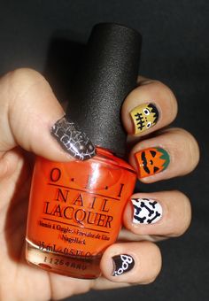 OPI Halloween Ideas Para Halloween, Groovy Nails, Opi Nail Colors, Nails Opi, Holiday Nails Christmas, Glitter Manicure, Nice Nails, Halloween Time, Nails Halloween