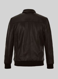 Turn up the style and make a bold entrance in our top-tier N-1 Bomber Leather Jacket, meticulously handcrafted from genuine leather. It's not just a jacket; it's your ticket to a look that's uniquely yours that creates a snug fit at the wrists and waist, helping to keep warmth in and cold air out.    Whether you're tackling your daily routine, heading to a laid-back office meeting, or embracing a night of fun and festivities, it's got you covered.    Made Using Pure Napa Sheep Skin Soft Leather Modern Leather Jacket With Padded Collar For Business, Leather Jacket With Padded Collar For Fall, Sheep Skin, Office Meeting, Cold Air, Turn Up, Top Tier, Daily Routine, Snug Fit