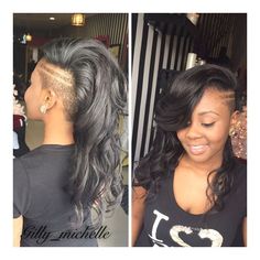 Hairstyles With Shaved Sides, Side Shave, Side Shaved, Natural Hair Twist Out, Half Shaved Hair