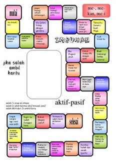 the board game akif - passi is shown with several different colors and words