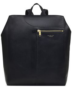 in stock Modern Workwear Backpack With Zipper Closure, Modern Leather-backed Backpack For Work, Leather-backed Backpack For Work, Modern Backpack With Leather Backing For Work, Elegant Backpack With Zipper Pocket, Elegant Everyday Backpack With Zipper Pocket, Modern Black Backpack For Work, Black Backpack With Zipper For Work, Chic Black Business Backpack