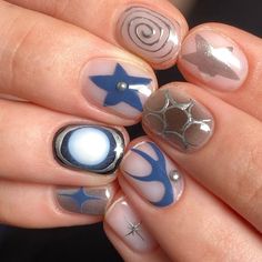 Minimal Nails Art, Mens Nails, Hello Nails, Hippie Nails, Punk Nails, Hard Nails, Grunge Nails, Pretty Gel Nails, Fire Nails