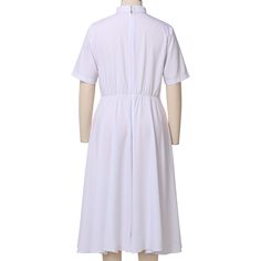 Catholic Women, Collar T Shirt, Button Front Dress, Collar Tshirt, Fit Flare Dress, Swing Dress, Fit & Flare, Flare Dress, Long Sleeve Shirts