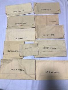 (eBay) Find many great new & used options and get the best deals for LARGE LOT of Louis Vuitton Authentic Empty Dust bag at the best online prices at eBay! Free shipping for many products! Store Louis Vuitton, Dust Bag Packaging, Designer Shopping Bags, Louis Vuitton Dust Bag, Designer Shopping, Bags Gucci, Gift Totes, Garbage Bag, Bag Packaging