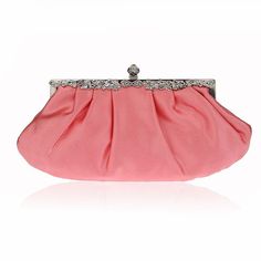 Free U.S. shipping. Style:  , color:Pink, suite for season：Spring, Summer, Autumn, Winter ，Anniversary, Going out, Hanging out, Party, Red Carpet, Material Satin, Light Pink Satin Clutch Purse Black Suite, Winter Anniversary, Carpet Material, Stud Fashion, Satin Clutch, Party Clutch, Spring Party, Lv Bags, Black Clutch