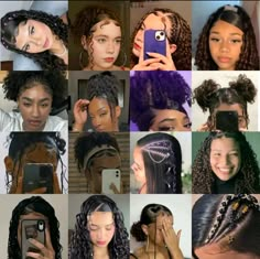 Curl Products, Mixed Curly Hair, Quick Natural Hair Styles, Beautiful Hairstyle, Protective Hairstyles Braids, Curly Hair Styles Easy