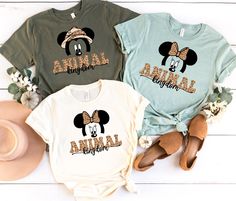 Mickey Or Minnie Mouse Animal Kingdom Shirt| Disney Group Shirts| Disney Family Shirts Animal Kingdom Matching Family Shirts, Animal Kingdom Outfit, Animal Kingdom Shirt, Disney Family Shirts, Animal Kingdom Shirts, Diy Disney Shirts