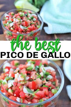 the best pico de galloa salad recipe