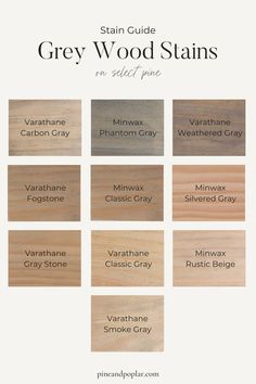 gray wood stains are the most popular paint colors