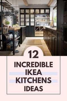 Uncover the best IKEA kitchen ideas to maximize your space and style! Whether you're going for a rustic charm or sleek modern lines, these setups show how versatile IKEA can be. Start planning your dream kitchen today! 📐🍴 Don't miss our curated selections. #ikeakitchenideas Ikea Green Kitchen, Black Ikea Kitchen, Ikea Kitchen Units, Ikea Kitchen Ideas, Grey Ikea Kitchen, White Ikea Kitchen, Ikea Hacks Ideas, Living Room Hacks, Ikea Kitchens