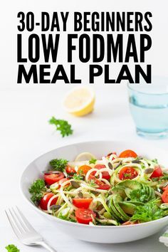 Low Fodmap Meal Plan, Fodmap Lunch, Meal Plan For Beginners