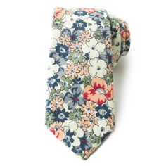 Ties & Accessories by Boon - Family matching at its finest. Tie Men's, Tie The Knot, Cream Flowers, Men's Tie, Fit Men, Matches Fashion, Modern Floral, Tie The Knots, Red And White Stripes