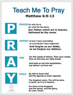 a poster with the words teach me to pray