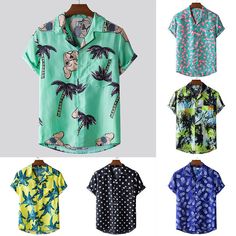 Description Feature: 100% Brand new and high quality Style: hawaiian,casual Size: M,L,XL,XXL Gender: men Color: dark blue,black,green,pink,yellow,light green Material: polyester Sleeve length: short sleeve Thickness: thin Length: hips Pattern: floral Season: summer Occasion: everyday,beach,party Garment:Hand washing or machine washing,line dry. Package:1pcs shirt Note: 1.Due to the light and screen difference, the item's color may be slightly different from the pictures. Please understand. 2.Please allow 2-3% error due to manual measurement.Please make sure you don’t mind before you mid. 3.Size doesn’t fit all.Please carefully check size chart and select the size based on your real size. Size Chart Tag Size Length Chest Shoulder Sleeve Length cm | inch cm | inch cm | inch cm | inch M 67cm Strand Party, Aloha Party, Beach Floral, Blouse Short Sleeve, Shirt Blouses Tops, Yellow Light, Green Material, Mens Hawaiian Shirts, Loose Blouse