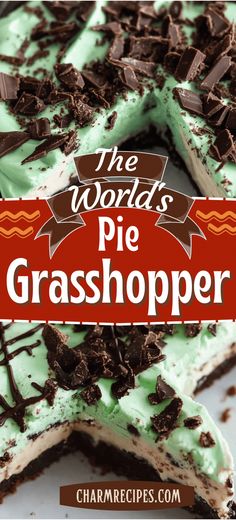 the world's pie grasshopper book cover