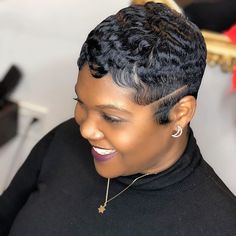 Short Relaxed Hair Pixie, Micro Pixie, Pixie Curls, Full Lace Pixie Cut Wig, Bald Haircut, Low Cut Hairstyles, Michelle Jones, Alopecia Hairstyles, Red Pixie