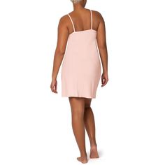 Whether youre looking for under slips for dresses or a comfy lounge dress for around the house, the Stretchiest EVER Slip Dress is the perfect fit. Experience next-level comfort with buttery-soft , super-stretch fabric that adapts to your body like a second skin. This slip dress hits mid length with a flare sweep, for a fitted silhouette you wont feel. This easy-to-wear slip has a pull-over style with spaghetti straps and a scoop neckline. Comfy Lounge, Lounge Dress, Blush Roses, Fitted Silhouette, Second Skin, Scoop Neckline, Mid Length, Smart Shopping, The House