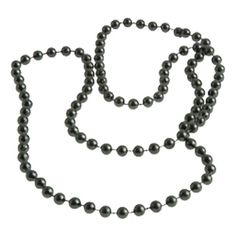 12 pk Black Bead Necklace  - Favor for little kids Mardi Gras Beads, Graduation Parties, Bead Necklaces, Party Necklace, Black Bead Necklace, Black Party, School Colors, Beaded Necklaces, Plastic Beads