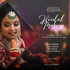 Get A Perfect Makeup Look Done By Vedha MakeOver Makeup Poster Ideas, Bridal Makeup Poster Design, Makeup Ads Design, Makeup Artist Wallpaper, Makeup Creative Ads, Makeup Banner Design, Makeup Poster Design Graphics, Makeup Poster Design, Makeup Artist Poster