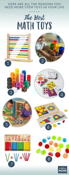 the best math toys for toddlers to play with