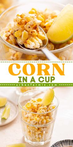 This Corn in a Cup is an easy summer BBQ side dish that blends sweet corn with creamy mayonnaise, cheese, and Tajin. This popular Mexican street food is the perfect blend of sweet and savory flavors. It also makes a great 4th of July food! Street Corn In A Cup Recipe, 4th Of July Food Sides, Corn In A Cup, Summer Bbq Side Dishes, 4th Of July Food, Bbq Side Dish, Barbecue Sides, Vegetarian Barbecue, Bbq Side