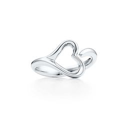 Tiffany Elsa Peretti Open Heart Ring The Simple, Evocative Shape Of Elsa Peretti Open Heart Celebrates The Spirit Of Love. This Simple And Fluid Ring Is A Timeless And Elegant Design. Sterling Silver Size Small Tiffany Elsa Peretti, Open Heart Ring, Tiffany Rings, Jewelry Tiffany, Silver Heart Ring, Elsa Peretti, Tiffany Co Jewelry, Open Heart, Ring Silver