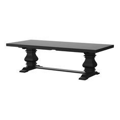 an image of a black table on a white background