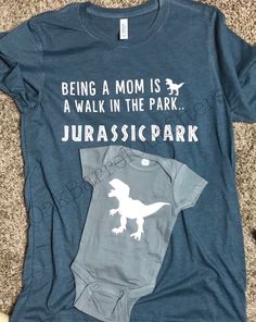 a t - shirt that says, being a mom is a walk in the park