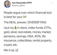 the tweet is asking people to pay for their financial tools and it looks like they're doing something right now