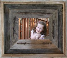 "Using three pieces of beautifully weathered wood, we've taken our western frames to a new level. This frame is approximately 1 3/4\" deep and four inches wide and is accented with genuinely rusty barbed wire. The this rustic frame is perfect for a western wedding or for your western home decor. -Includes glass, backing and sawtooth hanger -Hand made at AllBarn Wood with 100% reclaimed barn wood -Naturally Weathered Browns and Grey Wood accented with rusted barbed wire. They will have knots, nai Western Picture Frames, Metal Plant Hangers, Moose Decor, Barn Wood Picture Frames, Rustic Pictures, Rustic Picture Frames, Picture Frame Sizes, Barn Wood Projects, Country Wall Art