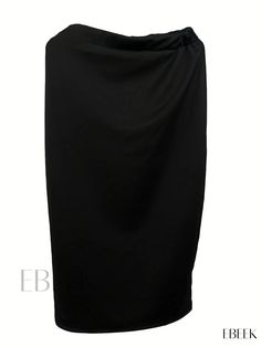 Ebeek - Introducing our sophisticated Back Split Bodycon Skirt, a stylish addition to your Spring & Summer wardrobe. Explore this elegant skirt crafted to perfection for womens fashion. Elegant Formal Skirt In Solid Color, Elegant Formal Skirt Solid Color, Elegant Solid Color Formal Skirt, Elegant Solid Color Party Bottoms, Elegant Workwear Skirt Solid Color, Elegant Workwear Skirt In Solid Color, Elegant Knee-length Skirt In Solid Color, Elegant Workwear Solid Color Skirt, Elegant Solid Color Relaxed Maxi Skirt