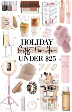 holiday gifts for her under $ 25