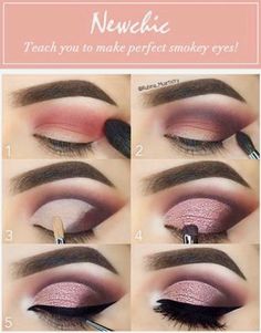 Maquillaje Machiaj Smokey Eyes, Makeup Tips Eyeshadow, Tutorial Eyeshadow, Eyeliner Tips, Makeup Sephora, Makeup Idea, Pinterest Makeup