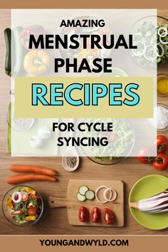 There's an incredible power within our bodies and it's time we embrace it! We're talking about menstrual phase recipes that are more than just delicious—they're transformative. With our guide on '25 Magnificent Menstrual Phase Recipes', we’ll explore the ins and outs of the cycle syncing diet, knowing the right cycle syncing foods, and how to truly listen to your body during each phase of your menstrual cycle. Let's make our bodies our allies! Follow for more! Mentrual Phase Food, Meal Plan For Menstrual Phase, Menstruation Phase Recipes, Cycle Syncing Diet Menstrual, Cycle Syncing Meal Ideas, Menstrual Phase Soup Recipes, Cycle Syncing Foods Vegan, Menstrual Breakfast Ideas, Cycle Syncing Menstrual Phase Meals