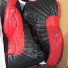 Jordan Shoes | Retro 12 Jordans Size 4 12 | Color: Black | Size: 5 Retro 12 Jordans, Jordan Bred, Jordan 12s, Shoes Retro, Jordan 12 Retro, Jordan 12, Jordans 12