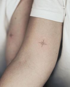 Star Tattoos | Tattoofilter Matching Fine Line Tattoos Couples, Matching Star Tattoos, Tattoo For Couple, Friendship Tattoos For 3, North Star Tattoo, Sarah Tattoo, Jonboy Tattoo, Sacred Tattoo