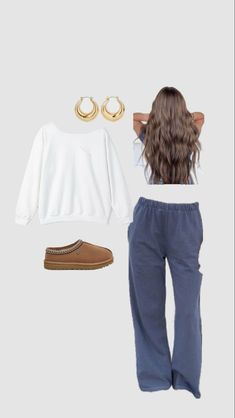 Cute Outfits For School, Cute Preppy Outfits, Cute Winter Outfits, School Fits, Simple Trendy Outfits