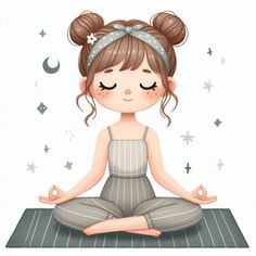 craftdesign.me Discover Inspiration for Your Masterpiece with Our Premium Assets Yoga Stickers, Sweet Illustration, Baby Farm Animals, Ipad Drawings, Cute Clipart, Text Pictures, Illustration Girl, Drawing Challenge