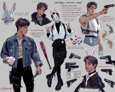 Skz Character Sheet, Skz Zombie Apocalypse, Skz Apocalypse, Zombie Apocalypse Drawing Characters, Skz Apocalypse Au, Apocalypse Drawing Character Design, Skz Apocalypse Au Fanart, Character Sheet Drawing, Kid Apocalypse