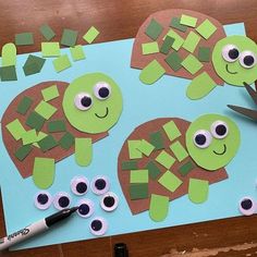 Mothersday Craft, Turtle Craft, Summer Preschool Crafts, Turtle Crafts, K Crafts, Toddler Art Projects, Toddler Arts And Crafts, Preschool Arts And Crafts, Preschool Art Activities