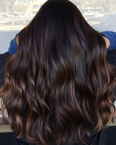 Chocolate Brown Hair Ideas, Chocolate Highlights, Brown Hair Ideas, Brown Hair With Lowlights, Dark Chocolate Hair, Dark Chocolate Brown Hair, Chocolate Brown Hair Color