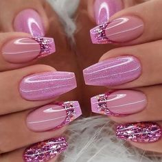 Jelly Stickers, Fake Nails Long, Ballet Nails, Nagel Tips, Colorful Nails, Manicure Tips, Stick On Nails, False Nail