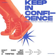 an advertisement for converse shoes with the words keep in conflict