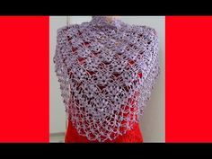 a mannequin is covered in lacy crochet