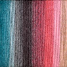 multicolored wool textured background with horizontal stripes in different colors and sizes, closeup